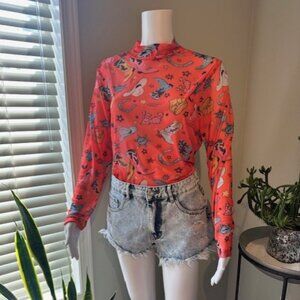 Cowgirl Western Bodysuit XXL